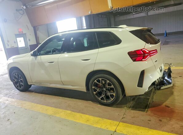 5UX53GP01T9401471 2026 BMW X3 Белый Задняя левая четверть