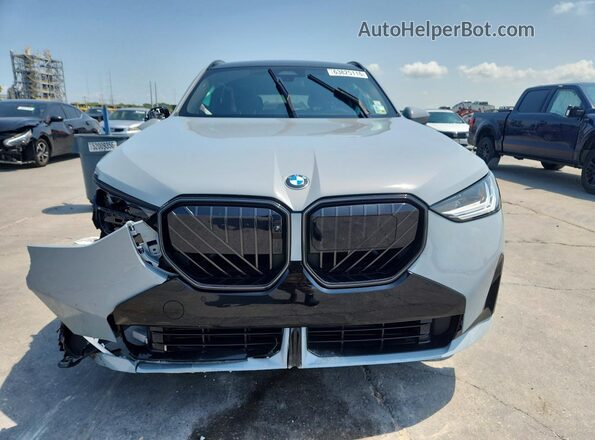 5UX53GP02S9081222 2025 BMW X3 Gray Դիմացի տեսք