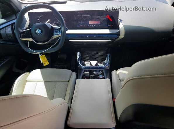 5UX53GP06S9104260 2025 BMW X3 Gray Widok deski rozdzielczej