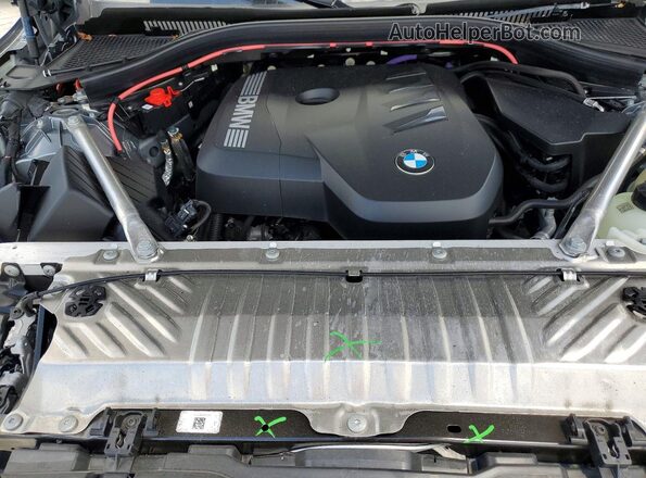 5UX53GP06S9104260 2025 BMW X3 Gray Widok komory silnika