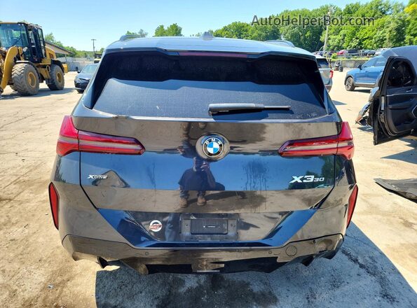 5UX53GP08S9Y42853 2025 BMW X3 Charcoal Widok z tyłu