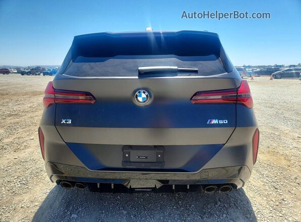 5UX73GP07T9214230 2026 BMW X3 Угольный Вид сзади