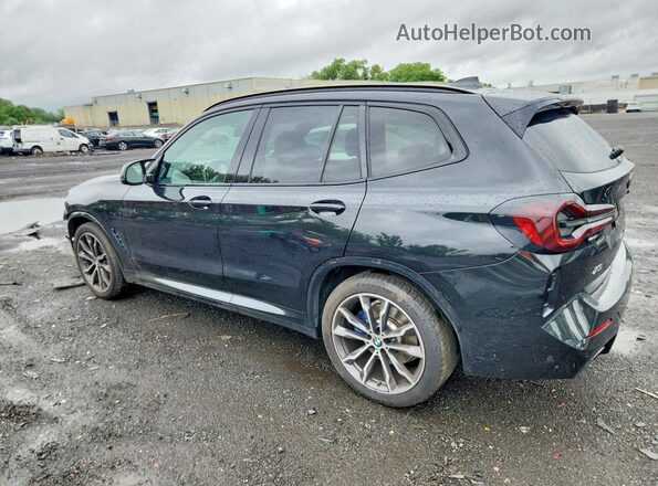 5UX83DP05N9K19111 2022 BMW X3 Black უკანა მარცხენა