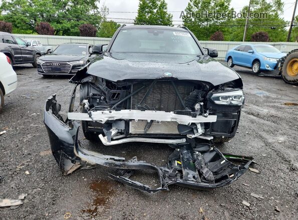 5UX83DP05N9K19111 2022 BMW X3 Black წინა ხედი