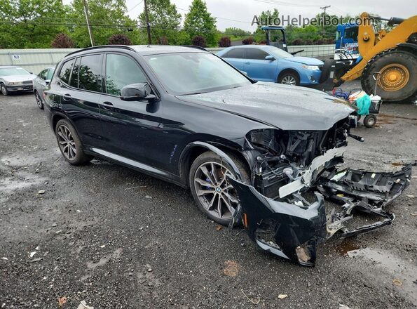 5UX83DP05N9K19111 2022 BMW X3 Black წინა მარჯვენა