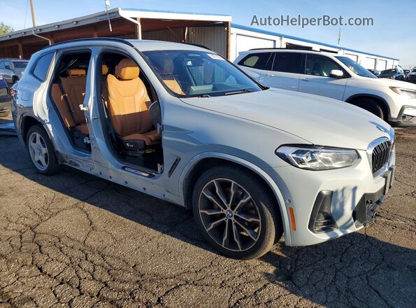 5UX83DP08N9K08068 2022 BMW X3 Gray წინა მარჯვენა