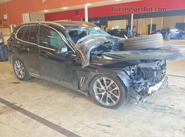5UXCR6C01N9K10707 2022 BMW X5 Black Przód prawy