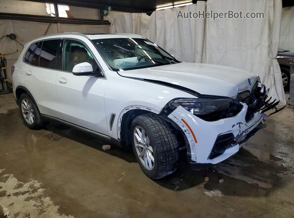 5UXCR6C02P9R68865 2023 BMW X5 Белый Передняя правая четверть