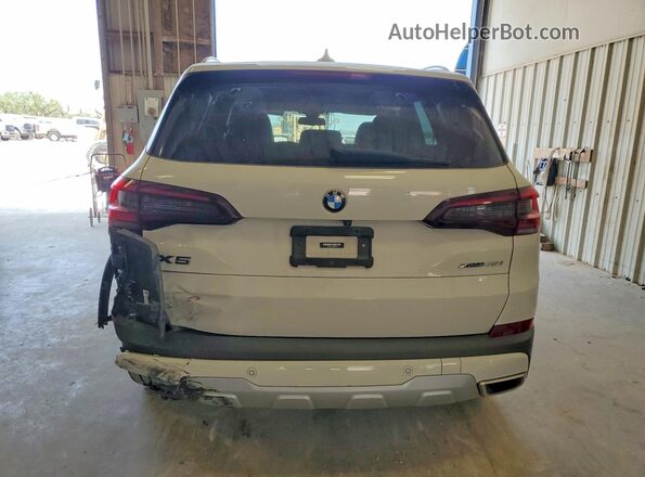 5UXCR6C04N9K72702 2022 BMW X5 White Հետևի տեսք