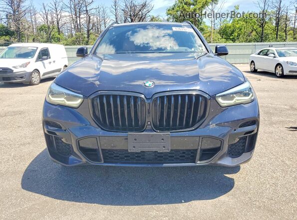 5UXCR6C05P9R94831 2023 BMW X5 Blue Դիմացի տեսք