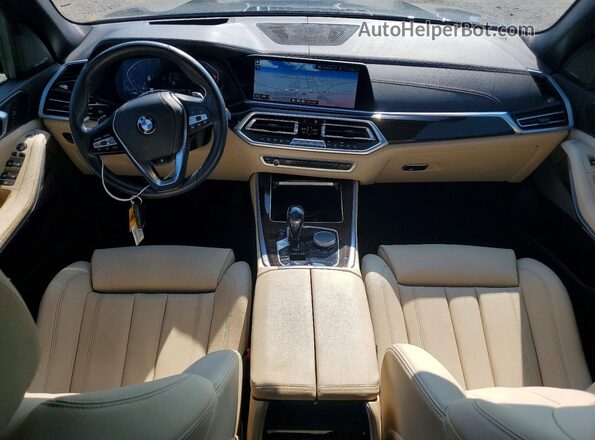 5UXCR6C07M9E35005 2021 BMW X5 Черный Вид панели приборов