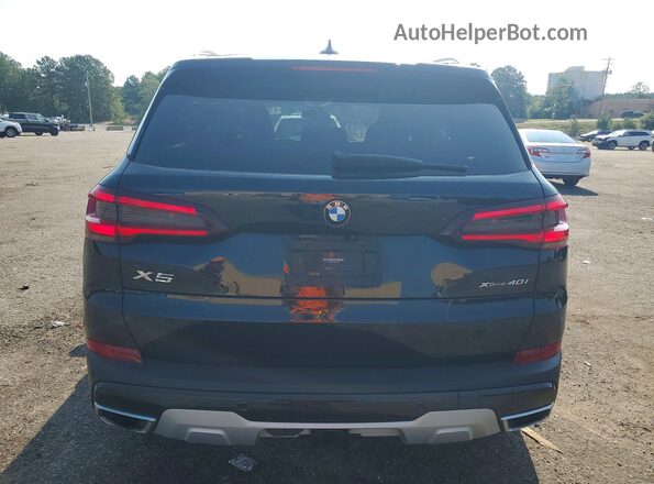 5UXCR6C07M9E35005 2021 BMW X5 Черный Вид сзади