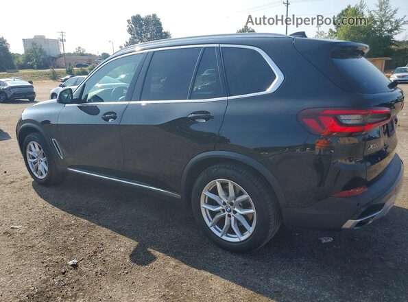 5UXCR6C07M9E35005 2021 BMW X5 Черный Задняя левая четверть