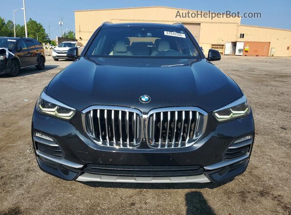 5UXCR6C07M9E35005 2021 BMW X5 Черный Вид спереди
