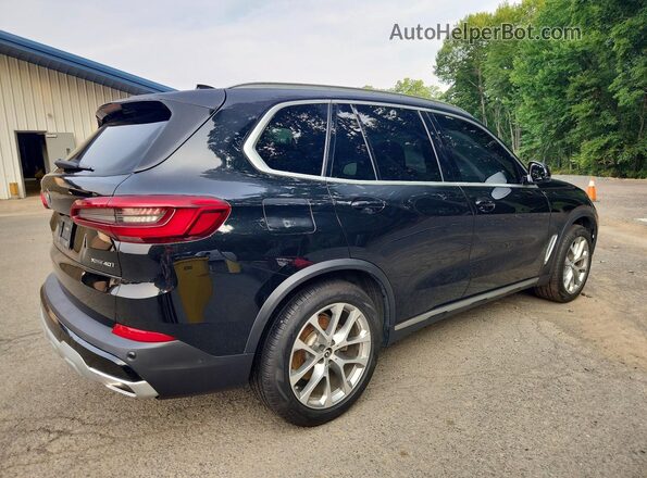5UXCR6C09L9B84809 2020 BMW X5 Black უკანა მარჯვენა