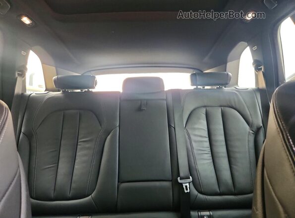 5UXCR6C09L9B84809 2020 BMW X5 Black უკანა სავარძლების ხედი