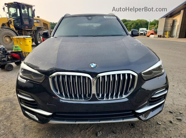 5UXCR6C09L9B84809 2020 BMW X5 Black წინა ხედი