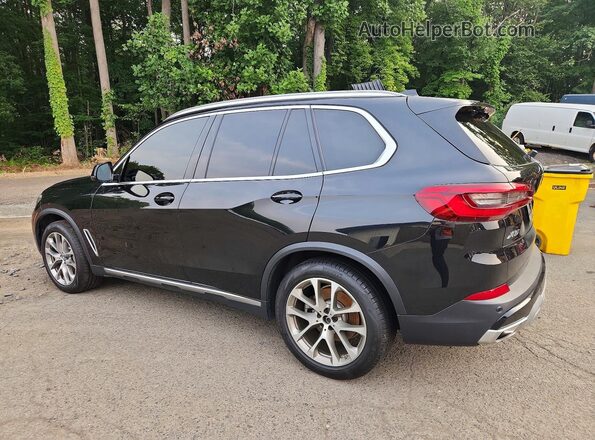 5UXCR6C09L9B84809 2020 BMW X5 Black უკანა მარცხენა