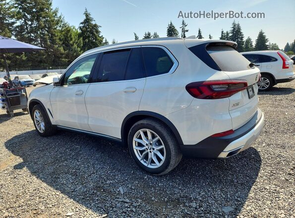 5UXCR6C09L9C14519 2020 BMW X5 White Rear left
