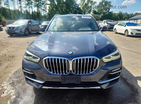 5UXCR6C52KLK85183 2019 BMW X5 Gray Widok z przodu