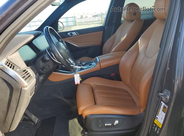 5UXCR6C58KLL01631 2019 BMW X5 Blue Vista interior delantera
