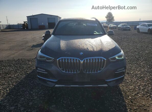 5UXCR6C58KLL01631 2019 BMW X5 Blue Vista frontal