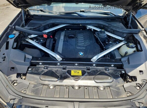 5UXCR6C59KLL26554 2019 BMW X5 Black Engine compartment view