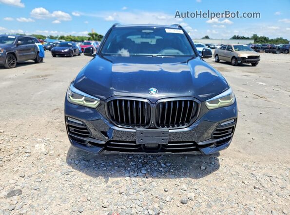 5UXCR6C59KLL26554 2019 BMW X5 Black Front view