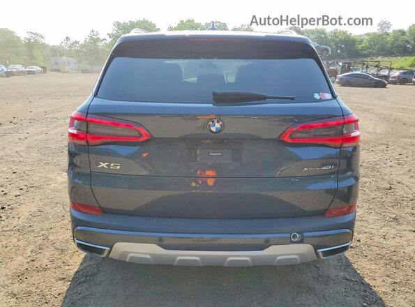 5UXCR6C59KLL51194 2019 BMW X5 Charcoal Widok z tyłu