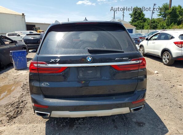 5UXCW2C00M9F67427 2021 BMW X7 Black Rear view