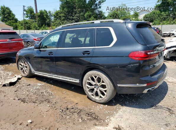 5UXCW2C00M9F67427 2021 BMW X7 Black Rear left