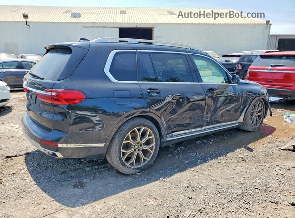 5UXCW2C00M9F67427 2021 BMW X7 Black Rear right