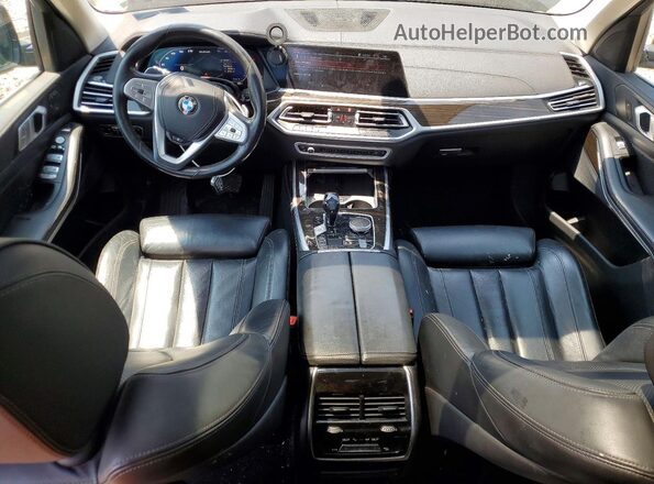 5UXCW2C00M9F67427 2021 BMW X7 Black Dashboard view
