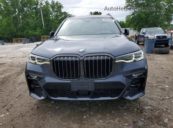 5UXCW2C01N9K38718 2022 BMW X7 Gray Вид спереду