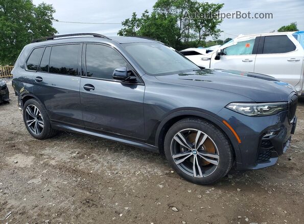 5UXCW2C01N9K38718 2022 BMW X7 Gray Передня права чверть