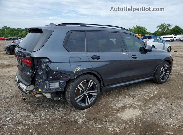 5UXCW2C01N9K38718 2022 BMW X7 Gray Задня права чверть