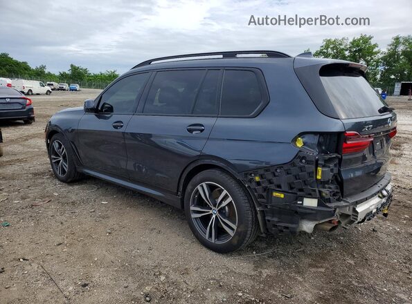 5UXCW2C01N9K38718 2022 BMW X7 Gray Задня ліва чверть