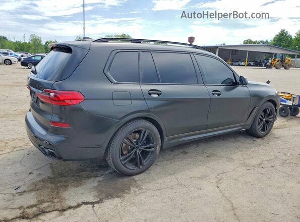 5UXCW2C07M9G71722 2021 BMW X7 Black Rear right