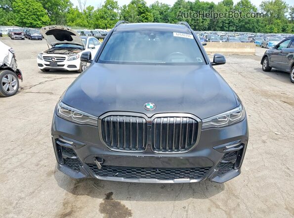 5UXCW2C07M9G71722 2021 BMW X7 Black Front view