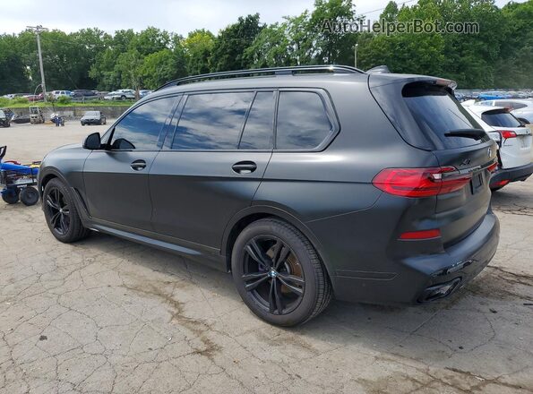 5UXCW2C07M9G71722 2021 BMW X7 Black Rear left