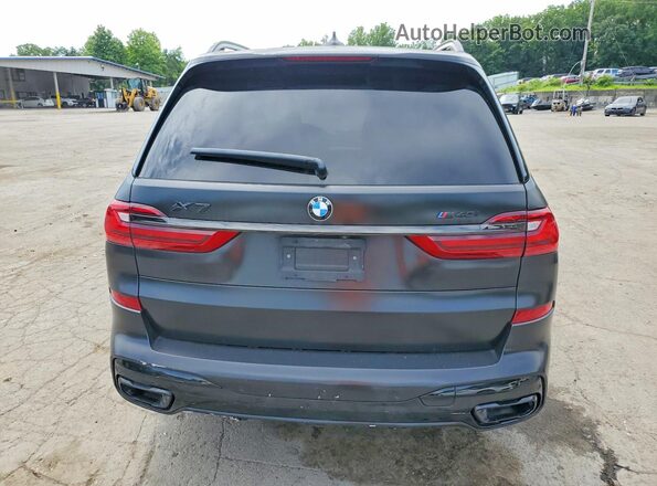 5UXCW2C07M9G71722 2021 BMW X7 Black Rear view