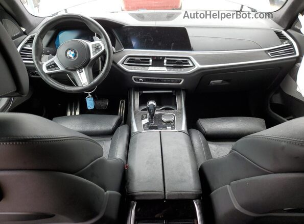 5UXCW2C09L9D28604 2020 BMW X7 Charcoal Вид панелі приладів