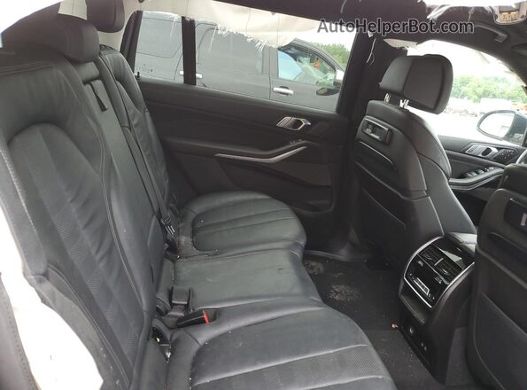 5UXCW2C09L9D28604 2020 BMW X7 Charcoal Вид задньої частини салону