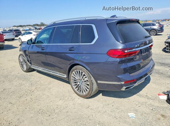 5UXCW2C59KLB43790 2019 BMW X7 Gray Rear left