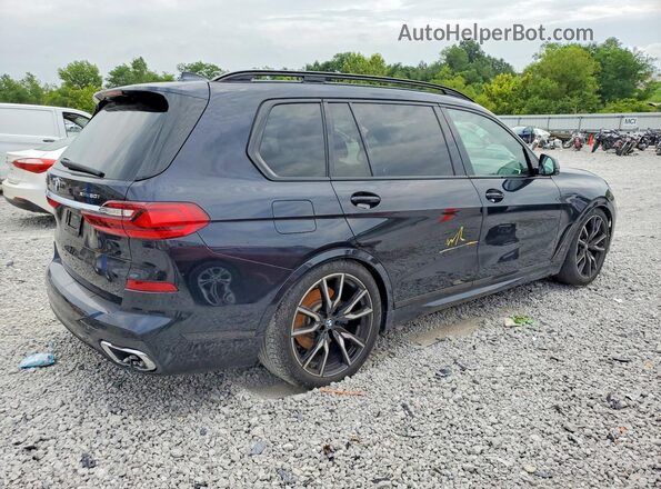 5UXCX4C59KLS37982 2019 BMW X7 Black Tył prawy
