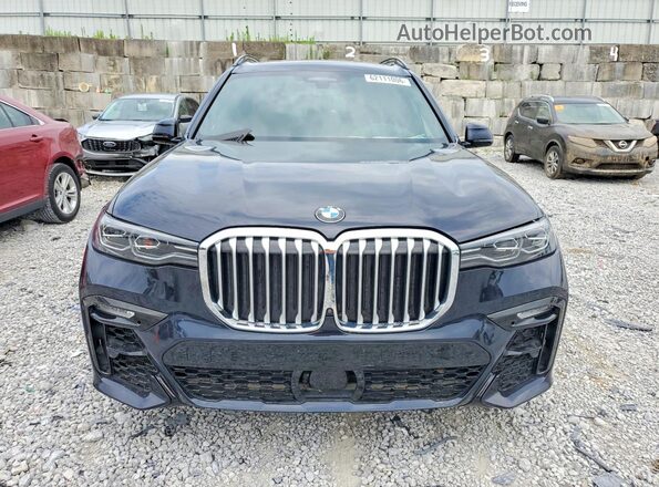 5UXCX4C59KLS37982 2019 BMW X7 Black Widok z przodu