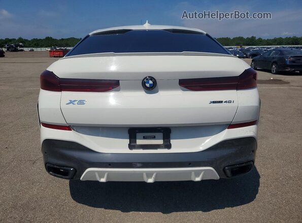 5UXCY6C02M9G33929 2021 BMW X6 White Вид ззаду