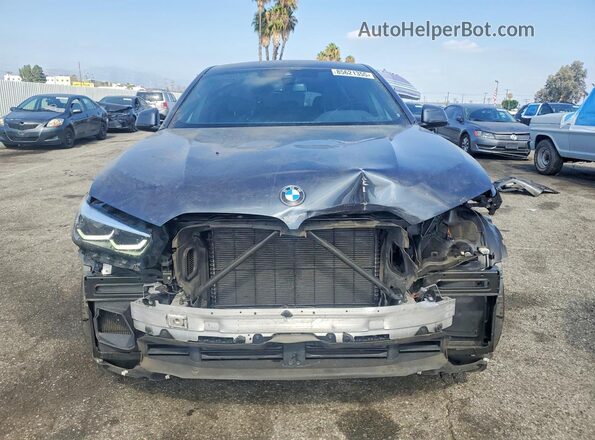 5UXCY6C02N9M22096 2022 BMW X6 Gray Widok z przodu