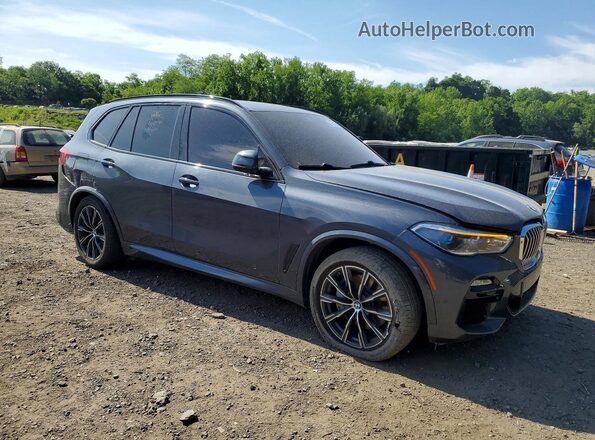 5UXJU2C59KLN66296 2019 BMW X5 Gray Առջևի աջ