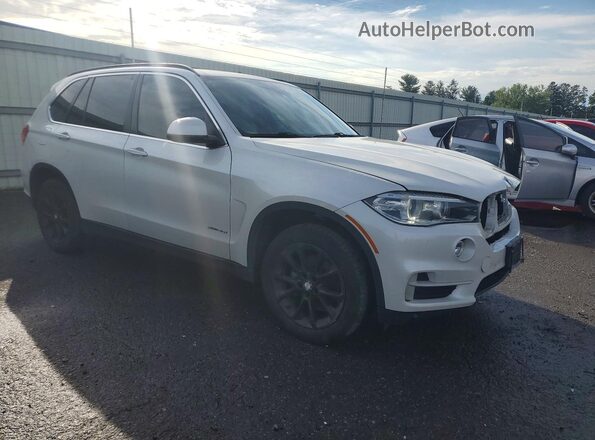 5UXKR0C53G0S87817 2016 BMW X5 White წინა მარჯვენა